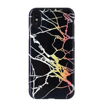 Holo Marble Case - Black Rainbow