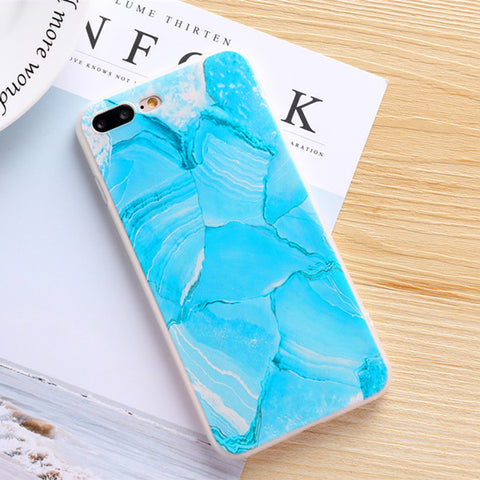 Cerulean Marble Case