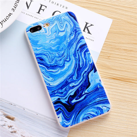 Denim Marble Case