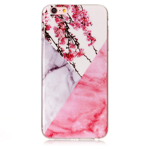 Rose Summer Marble Case