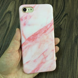Kerzzil Luxury Marble Stone Cases For iPhone 7 6 6S Plus Painted Soft Silicone Cover Back For iPhone X 6 6S 8 Plus Coque