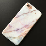 Kerzzil Luxury Marble Stone Cases For iPhone 7 6 6S Plus Painted Soft Silicone Cover Back For iPhone X 6 6S 8 Plus Coque