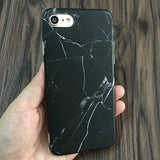 Kerzzil Luxury Marble Stone Cases For iPhone 7 6 6S Plus Painted Soft Silicone Cover Back For iPhone X 6 6S 8 Plus Coque