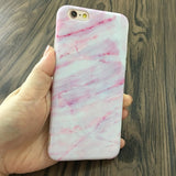 Kerzzil Luxury Marble Stone Cases For iPhone 7 6 6S Plus Painted Soft Silicone Cover Back For iPhone X 6 6S 8 Plus Coque
