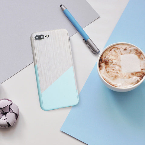 Sliver Sky Marble Case