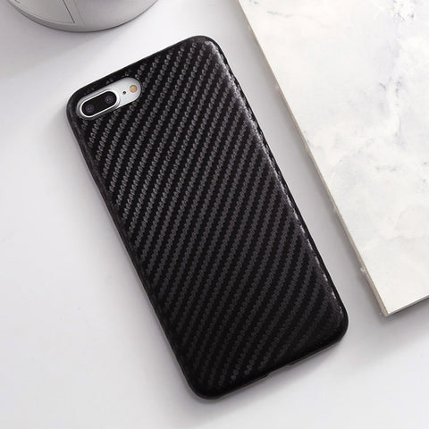 SoCouple Cloth Texture Soft TPU case For iphone 7 8 7/8 plus Case Ultra-thin Canvas Silicone Phone Cases For iphone 6 6S Plus X