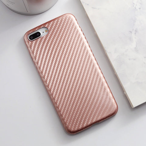 SoCouple Cloth Texture Soft TPU case For iphone 7 8 7/8 plus Case Ultra-thin Canvas Silicone Phone Cases For iphone 6 6S Plus X